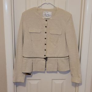 Cabi zipping blazer